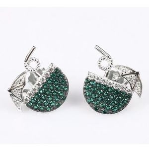 Vintage Jewelry - Sultan Ottoman Vacation Emerald Silver Earrings Vintage Jewelry - Sultan Ottoman Vacation Emerald Silver Earrings